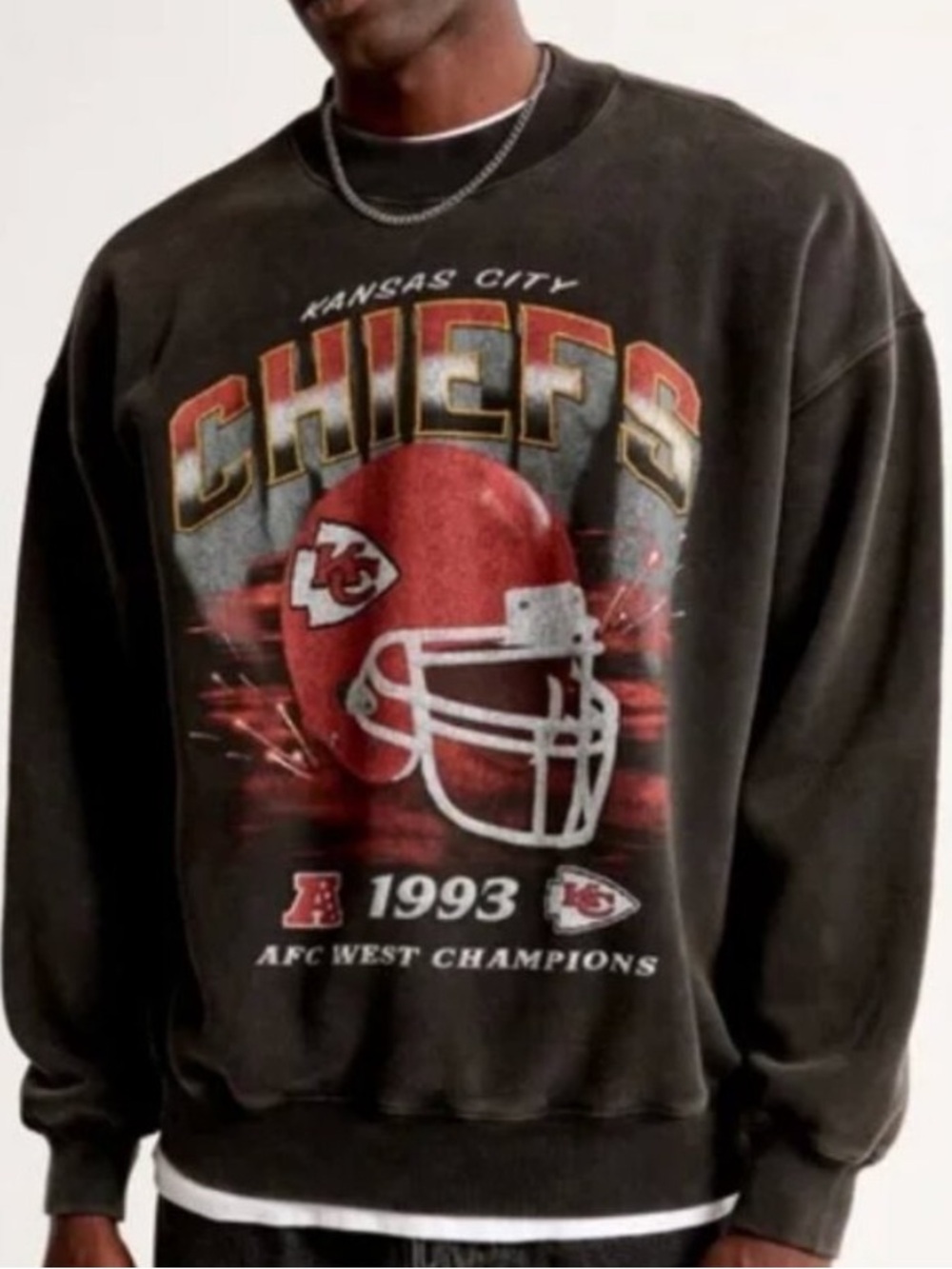 Abercrombie Chiefs Crewneck